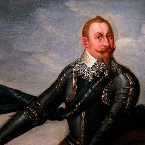 Johann Walter Gustavus Adolphus of Sweden at the Battle of Breitenfeld oil painting image